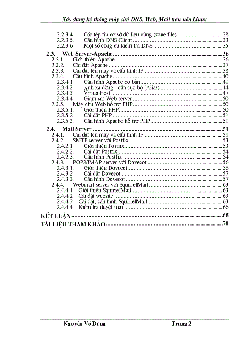 image for page Xây dựng hệ thống máy chủ DNS Web Mail trên nền Linux