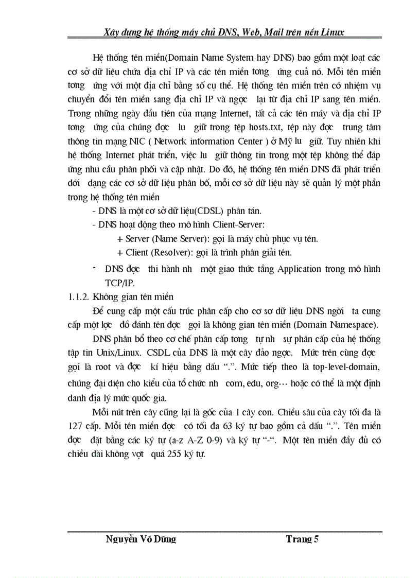 image for page Xây dựng hệ thống máy chủ DNS Web Mail trên nền Linux