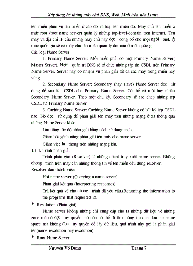 image for page Xây dựng hệ thống máy chủ DNS Web Mail trên nền Linux