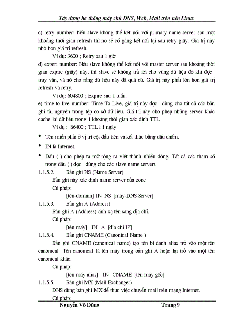 image for page Xây dựng hệ thống máy chủ DNS Web Mail trên nền Linux
