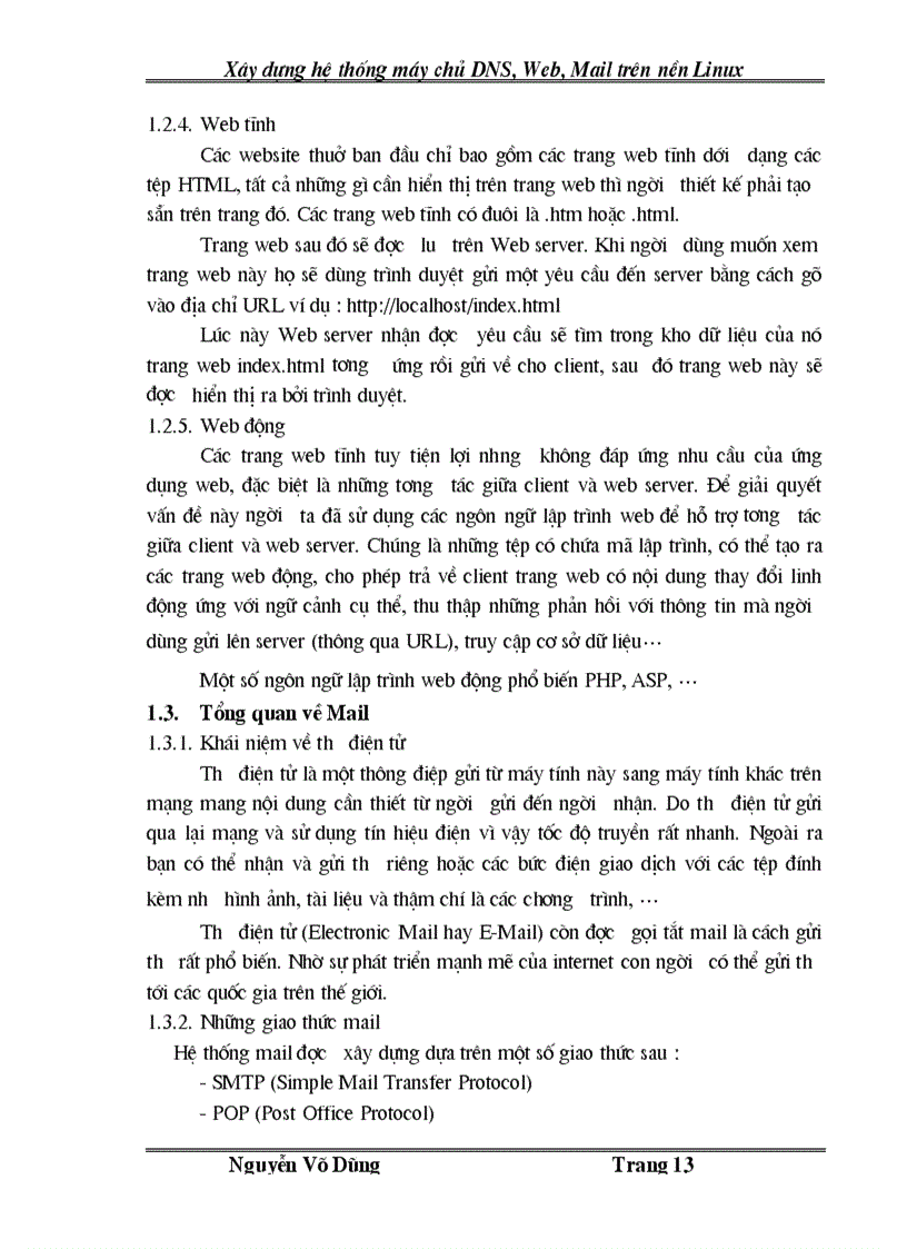 image for page Xây dựng hệ thống máy chủ DNS Web Mail trên nền Linux