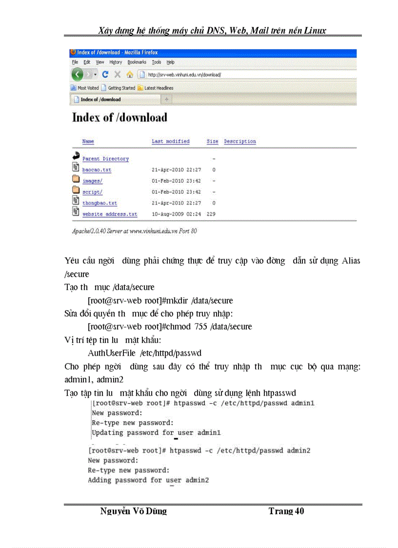 image for page Xây dựng hệ thống máy chủ DNS Web Mail trên nền Linux