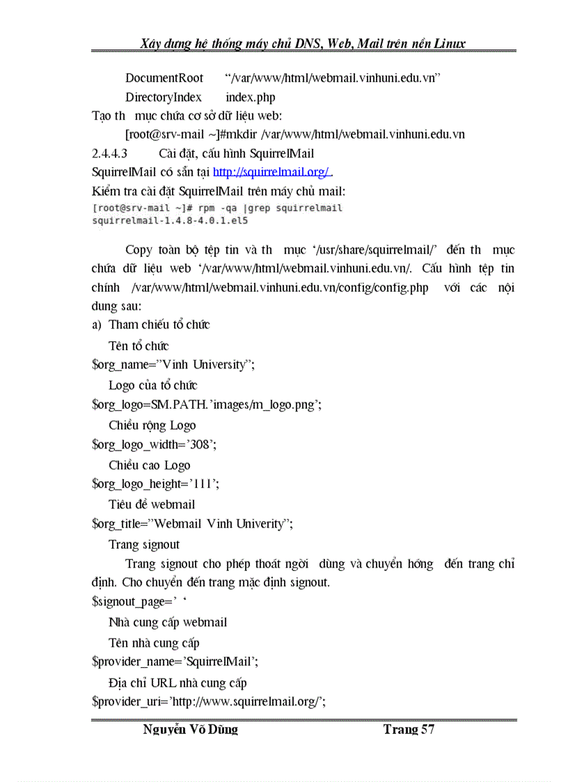 image for page Xây dựng hệ thống máy chủ DNS Web Mail trên nền Linux