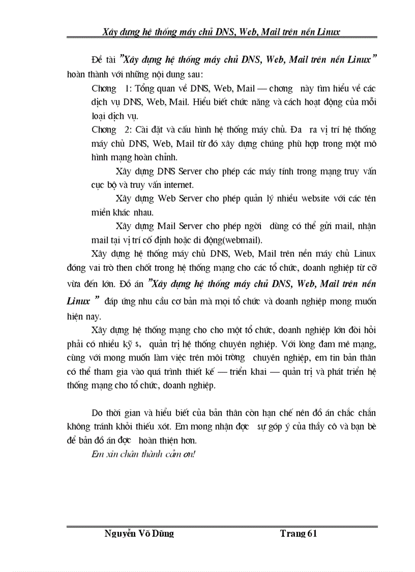 image for page Xây dựng hệ thống máy chủ DNS Web Mail trên nền Linux