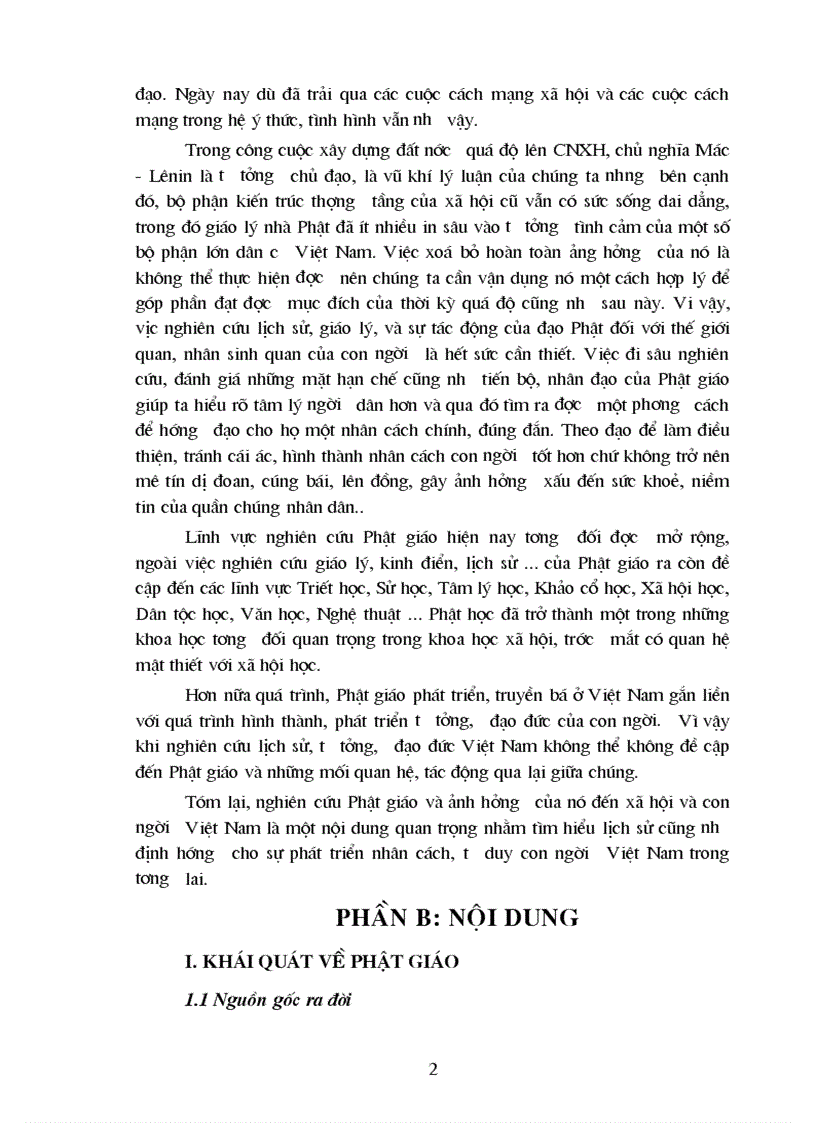 image for page Tìm hiểu và phân tích ảnh hưởng của Phật giáo đối với xã hội và con người Việt Nam