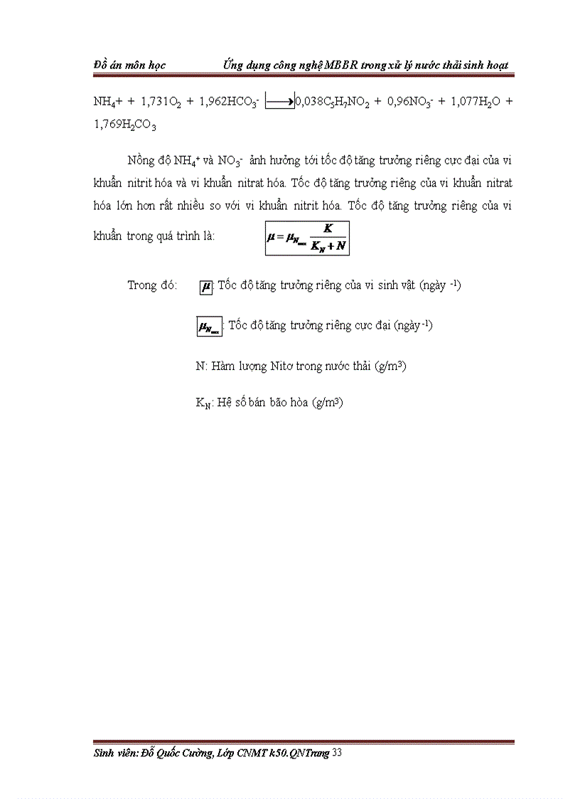 image for page Ứng dụng công nghệ MBBR trong xử lý nước thải sinh hoạt ĐHBKHN