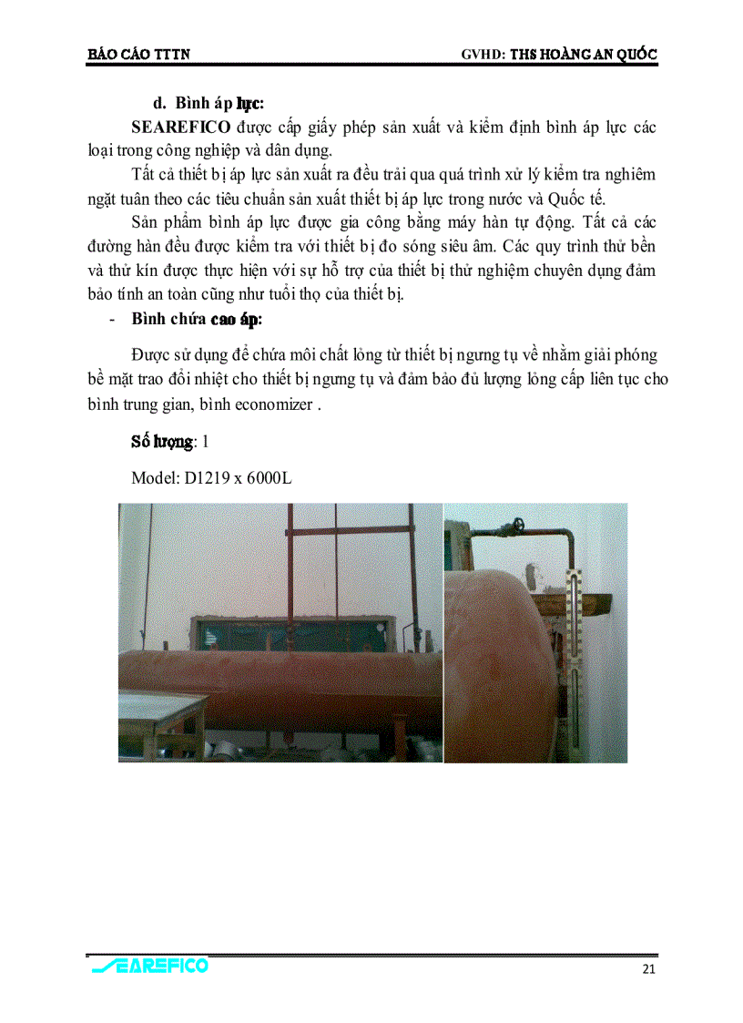 image for page Ba o ca o thư c tâ p tô t nghiê p chuyên nga nh Nhiê t Điê n La nh