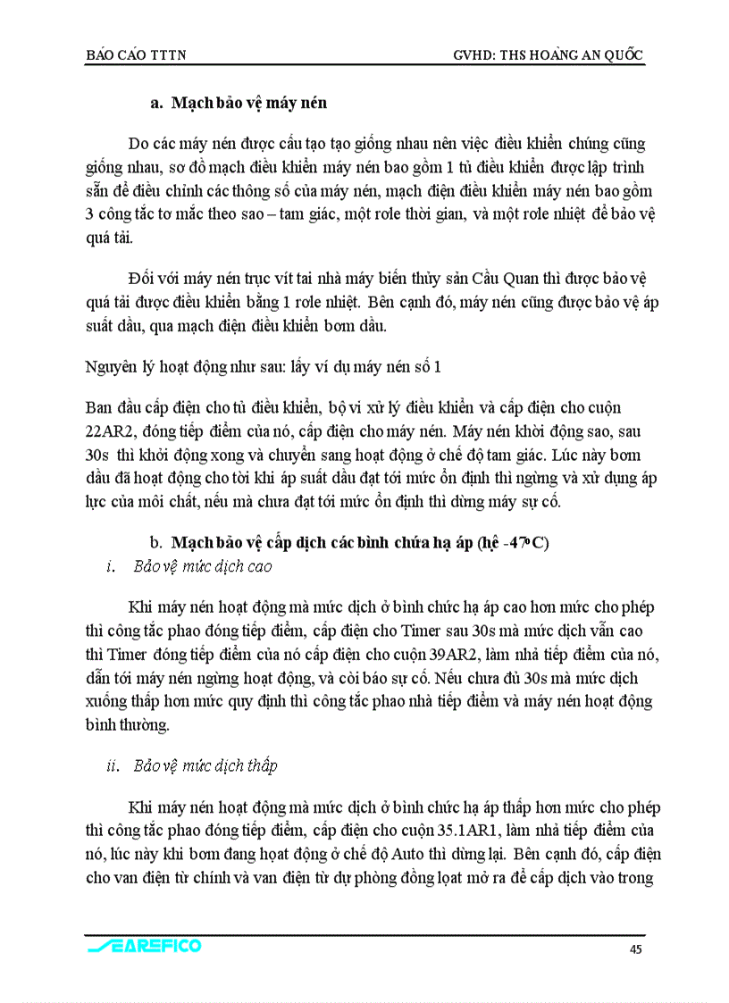 image for page Ba o ca o thư c tâ p tô t nghiê p chuyên nga nh Nhiê t Điê n La nh