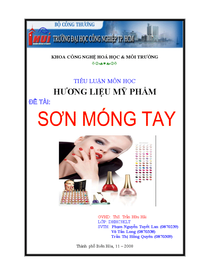 image for page Điều Chế Sơn Móng Tay