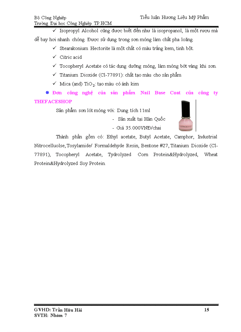 image for page Điều Chế Sơn Móng Tay