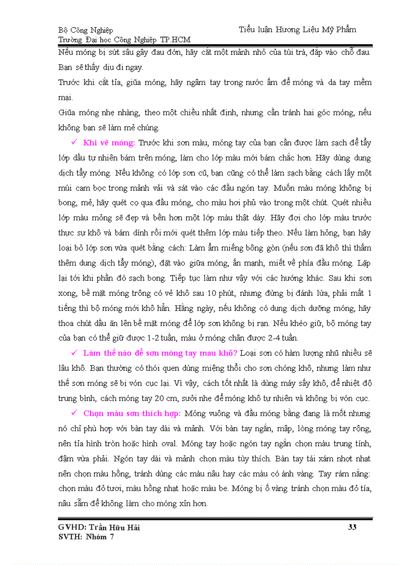 image for page Điều Chế Sơn Móng Tay