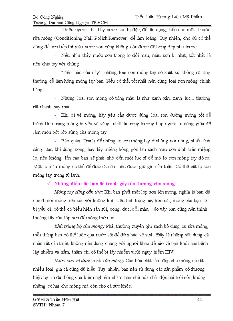 image for page Điều Chế Sơn Móng Tay