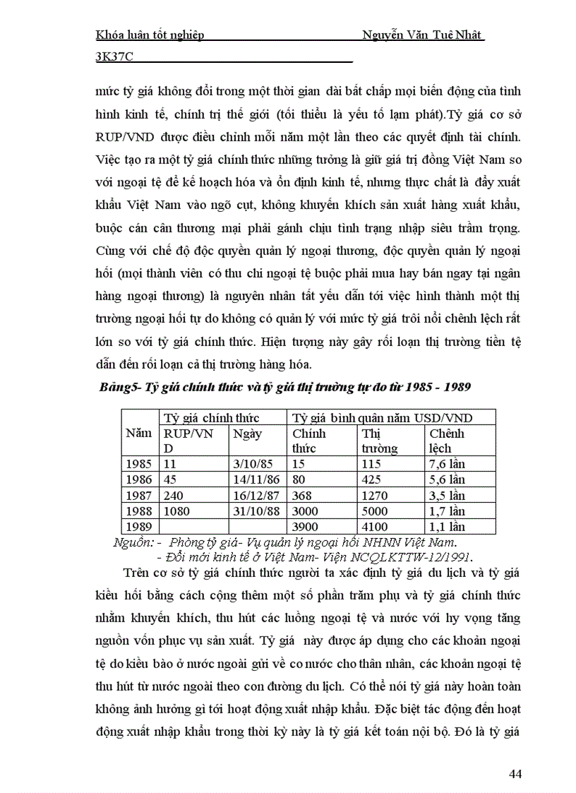 image for page Ảnh hưởng của biến động tỷ giá hối đoái tới hoạt động xuất nhập khẩu ở việt nam trong thời gian qua