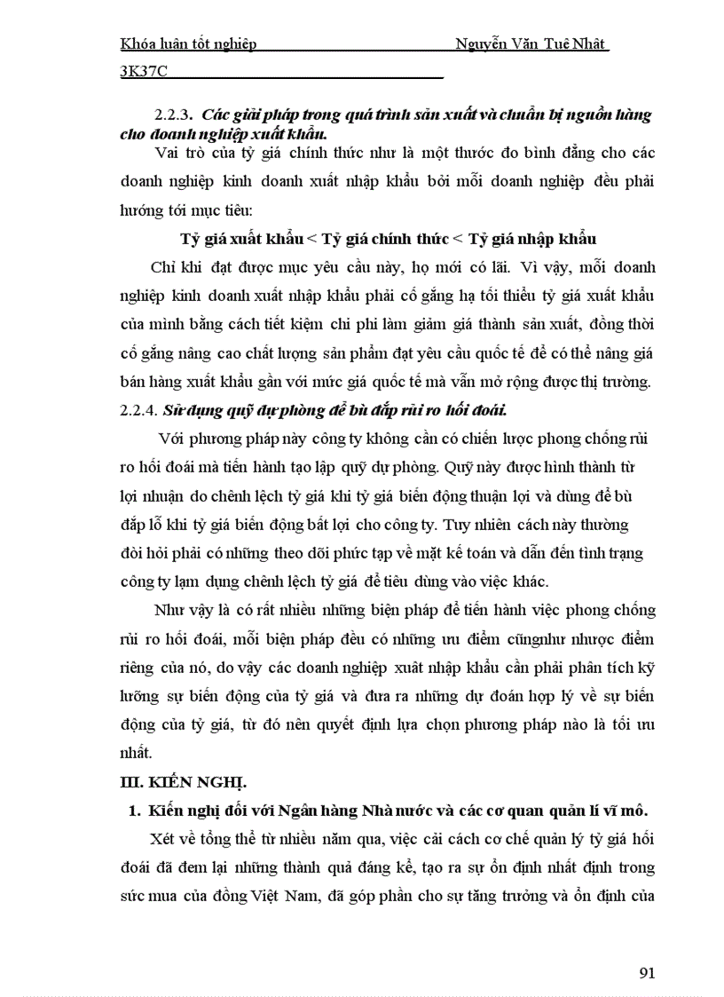 image for page Ảnh hưởng của biến động tỷ giá hối đoái tới hoạt động xuất nhập khẩu ở việt nam trong thời gian qua
