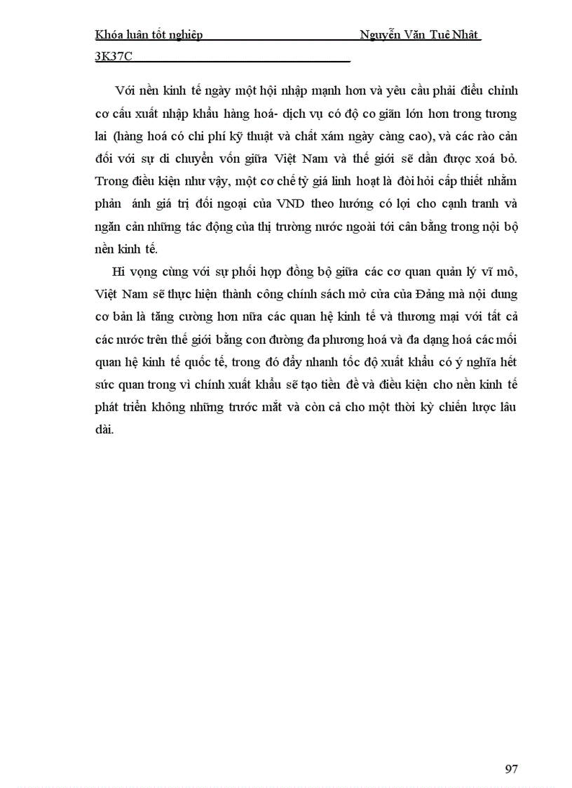 image for page Ảnh hưởng của biến động tỷ giá hối đoái tới hoạt động xuất nhập khẩu ở việt nam trong thời gian qua