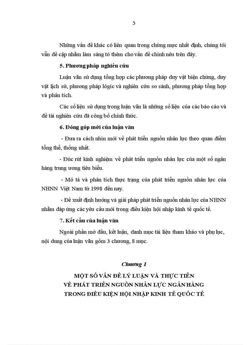 image for page Phát triển nguồn nhân lực của ngân hàng nhà nước Việt Nam trong điều kiện hội nhập kinh tế quốc tế