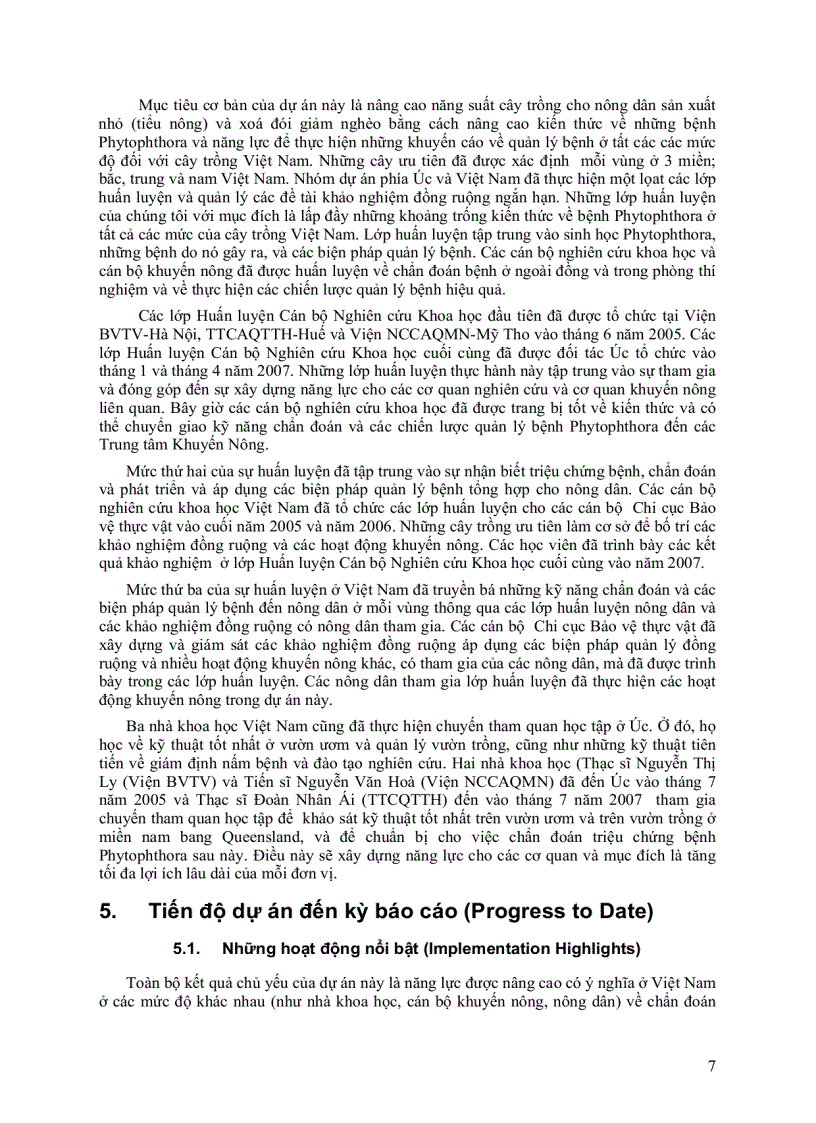 image for page Báo cáo quản lý bệnh phytophthora hại cây trồng ở Việt Nam