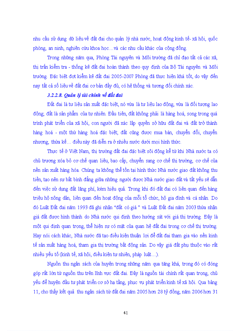 image for page Thực trạng quản lý và sử dụng đất đai của huyện Tuy Phước tỉnh Bình Định giai đoạn 2005 2007