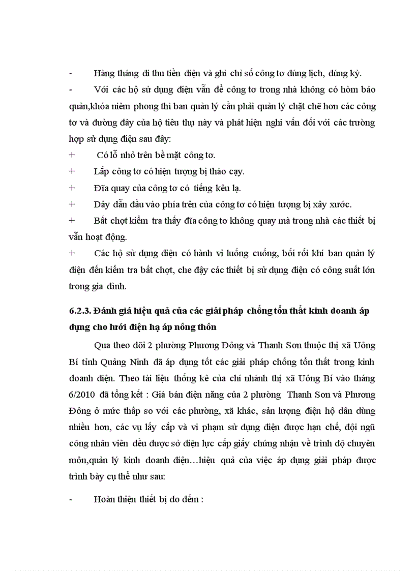 image for page Quy hoạch cải tạo và đề xuất một số phương án giảm tổn thất kinh doanh Lưới điện Uông Bí