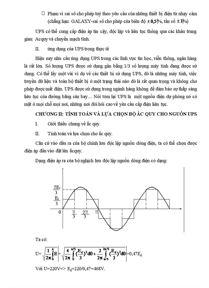 Đồ Án Thiết Kế Bộ Nguồn Liên Tục UPS
