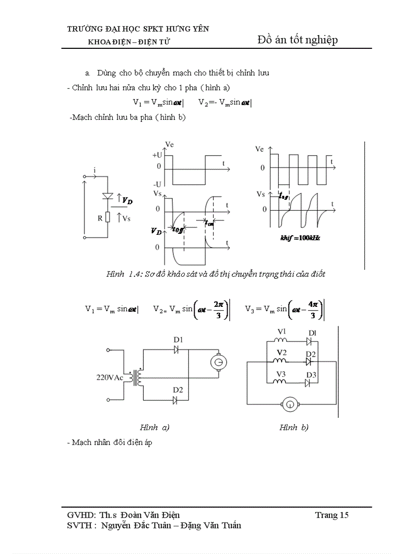 image for page Nghiên cứu và ứng dụng điện tử công suất điều chỉnh tốc độ động cơ điện KĐB