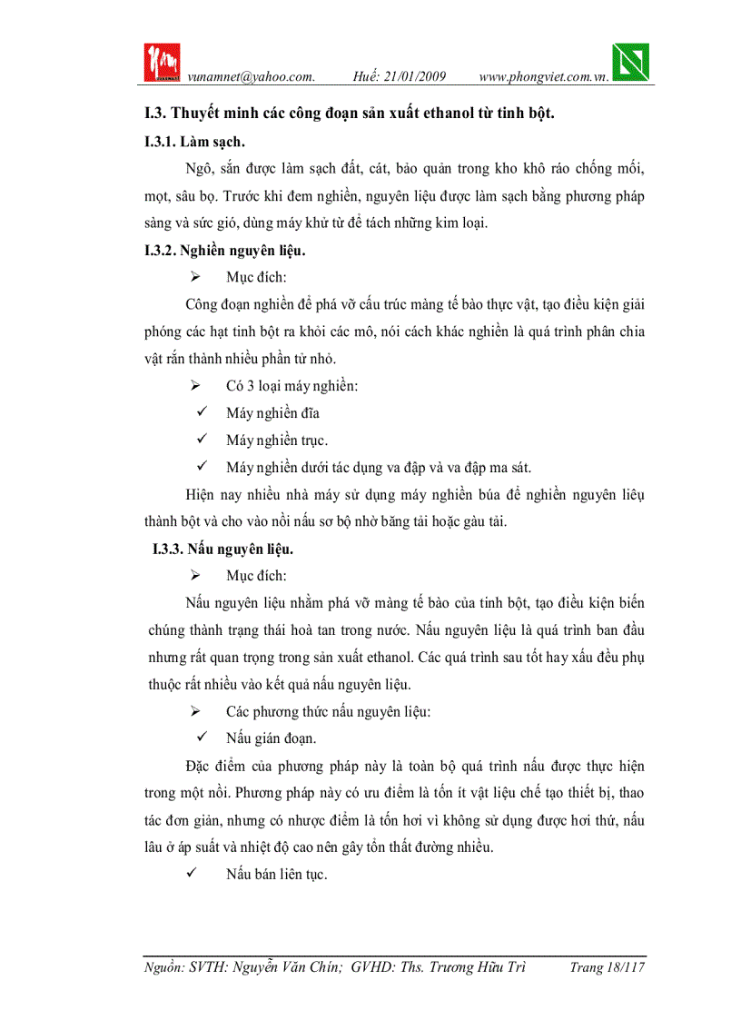 image for page Nghiên cứu khả năng sản xuất và sử dụng ethanol làm nhiên liệu cho động cơ