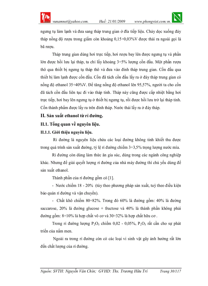 image for page Nghiên cứu khả năng sản xuất và sử dụng ethanol làm nhiên liệu cho động cơ
