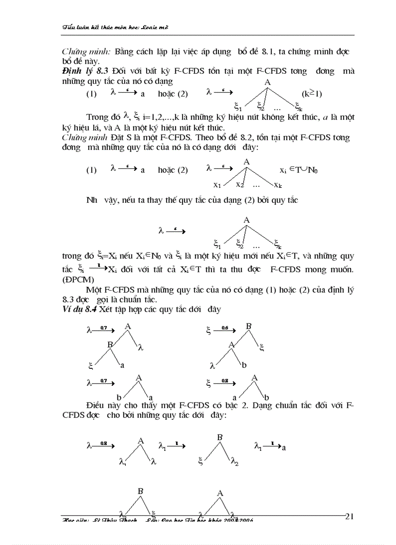 image for page Tiểu luận cao học Môn Logic mờ