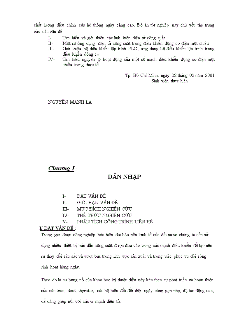 image for page Ứng dụng điện tử công suất và bộ điều khiển lập trình PLC trong điều khiển động cơ điện một chiều