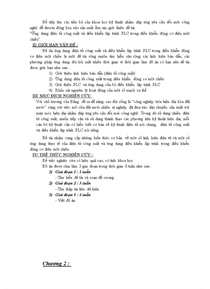 image for page Ứng dụng điện tử công suất và bộ điều khiển lập trình PLC trong điều khiển động cơ điện một chiều