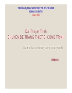 Trang thiết bị công trình hệ thống giao thông trong công trình