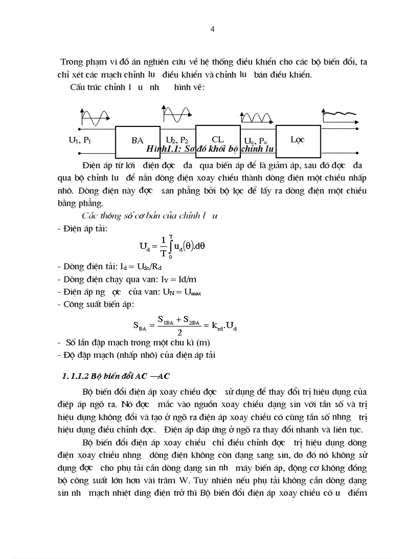image for page Thiết kế bộ biến đổi điện năng xoay chiều thành một chiều