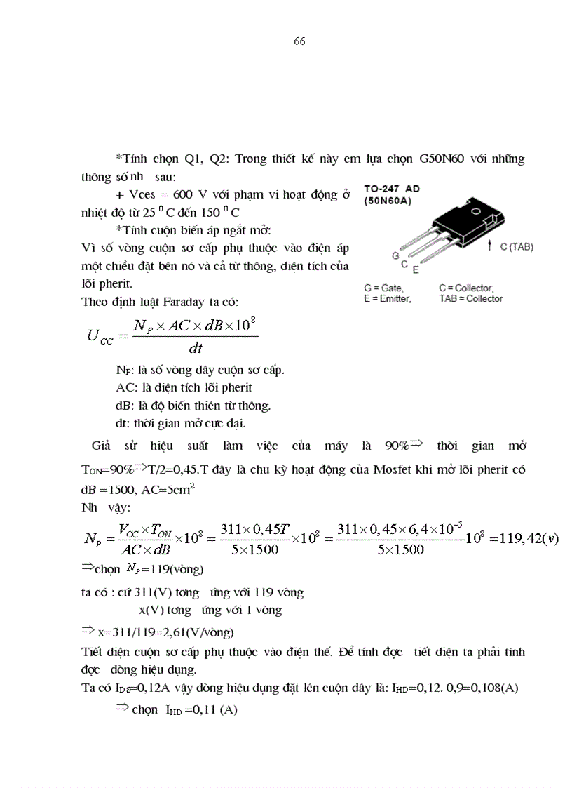 image for page Thiết kế bộ biến đổi điện năng xoay chiều thành một chiều