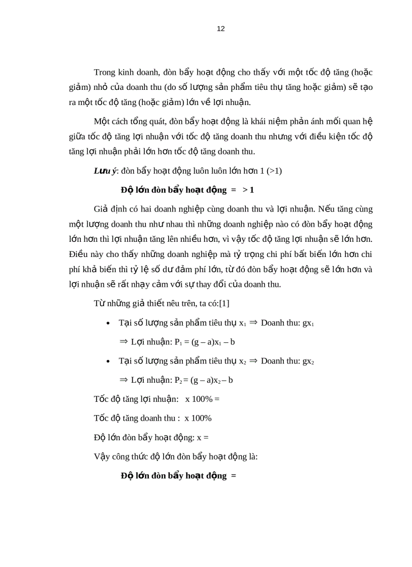 image for page Phân tích mối quan hệ chi phí khối lượng lợi nhuận tại công ty tnhh thuận dư