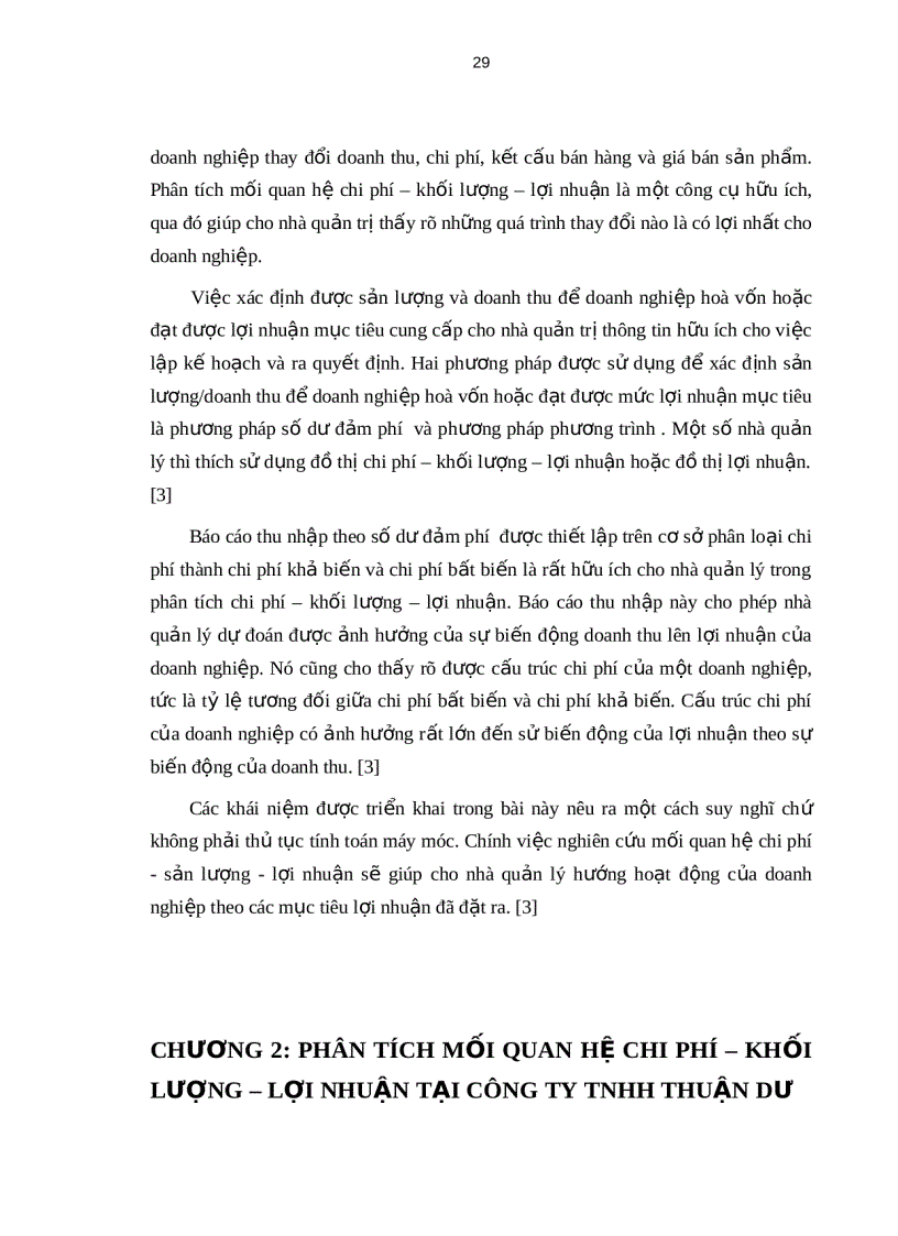 image for page Phân tích mối quan hệ chi phí khối lượng lợi nhuận tại công ty tnhh thuận dư