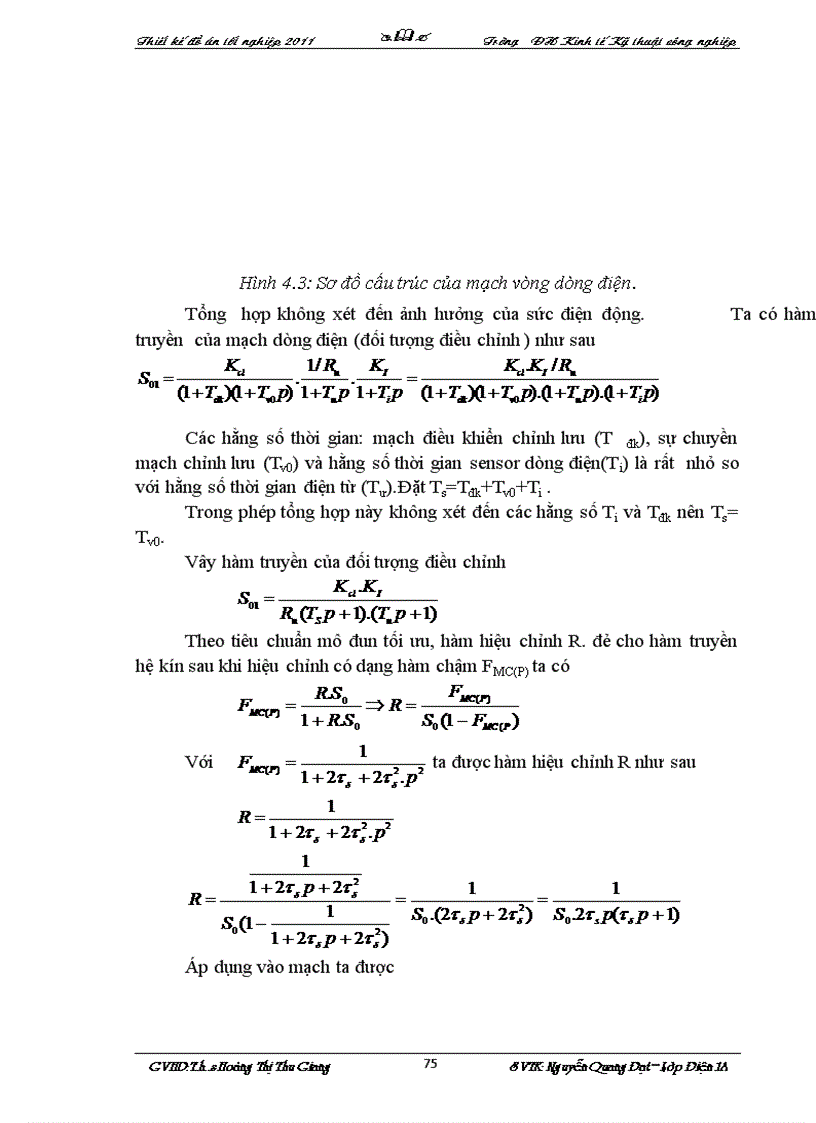 image for page Thiết kế hệ thống trang bị điện tự động hóa cho truyền động chính của máy bào giường 7212