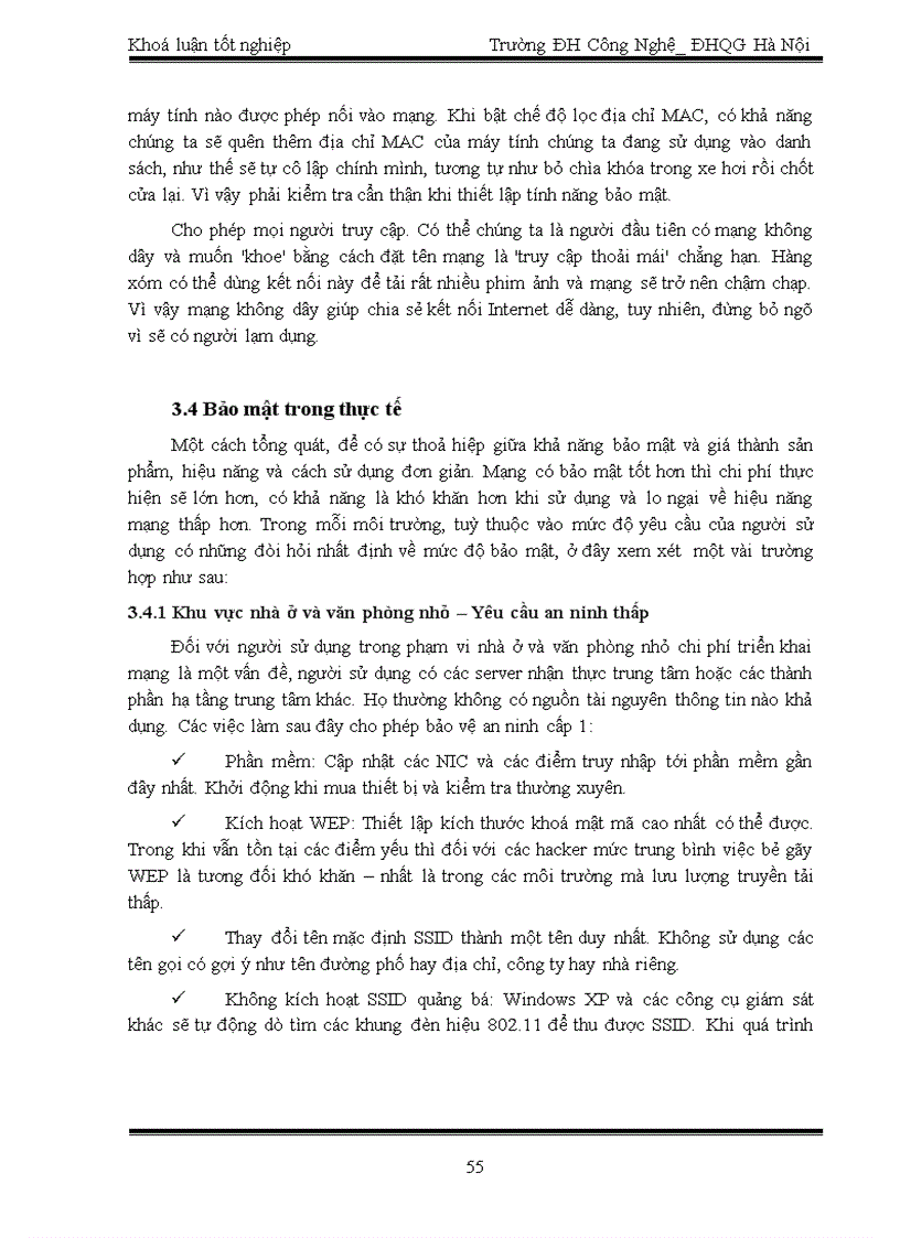 image for page Các giải pháp ngăn chặn sự tấn công hệ thống Wireless Local Area Network