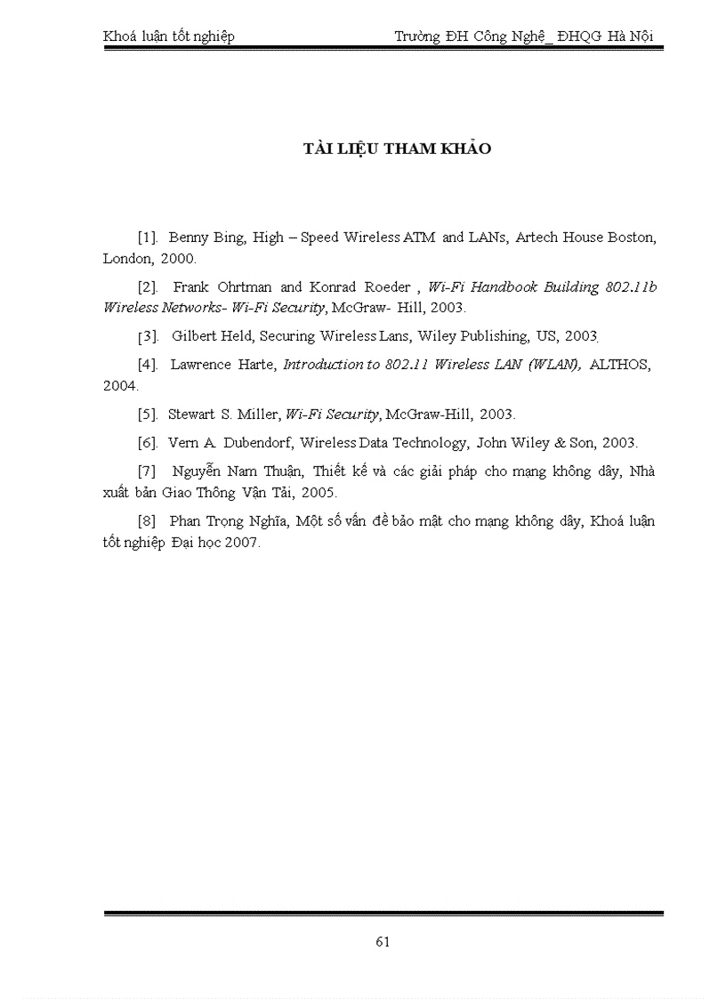 image for page Các giải pháp ngăn chặn sự tấn công hệ thống Wireless Local Area Network