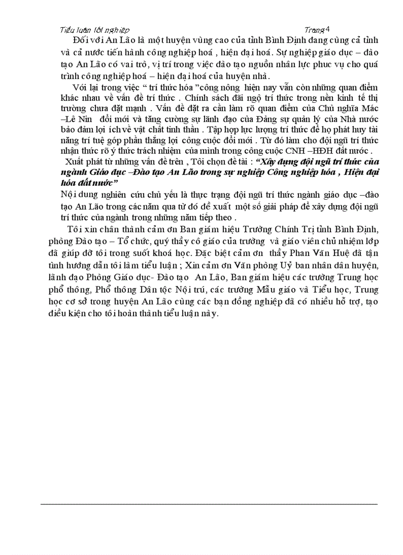 image for page Xây dựng đội ngũ trí thức ngành giáo dục đào tạo huyện an lão trong sự nghiệp công nghiệp hóa hiện đại hóa đất nước