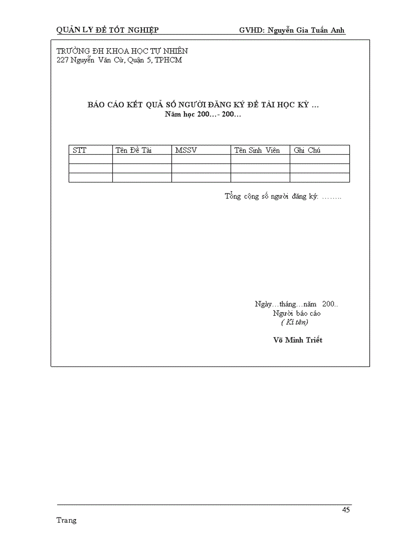 image for page Nghiên cứu chương trình quản lý đề tài tốt nghiệp