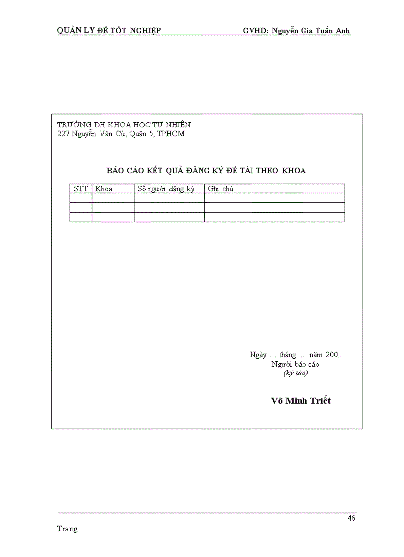 image for page Nghiên cứu chương trình quản lý đề tài tốt nghiệp