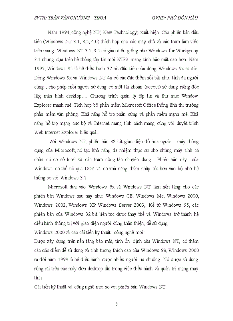 image for page Bài tập lớn nguyên lý hệ điều hành Phân tích tất cả các đặc điểm về cấu trúc và chức năng của kernel mode trong windows 2000