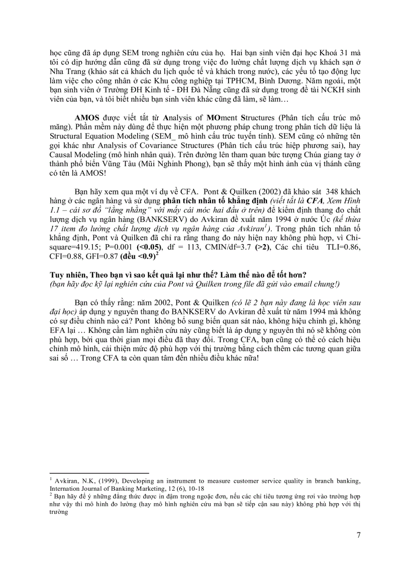 image for page Hướng dẫn phân tích long trung thành khách hàng sử dụng spss và phần mềm Amos Tài liệu cực rất cần thiết cho dạng đề tài nghiên cứu