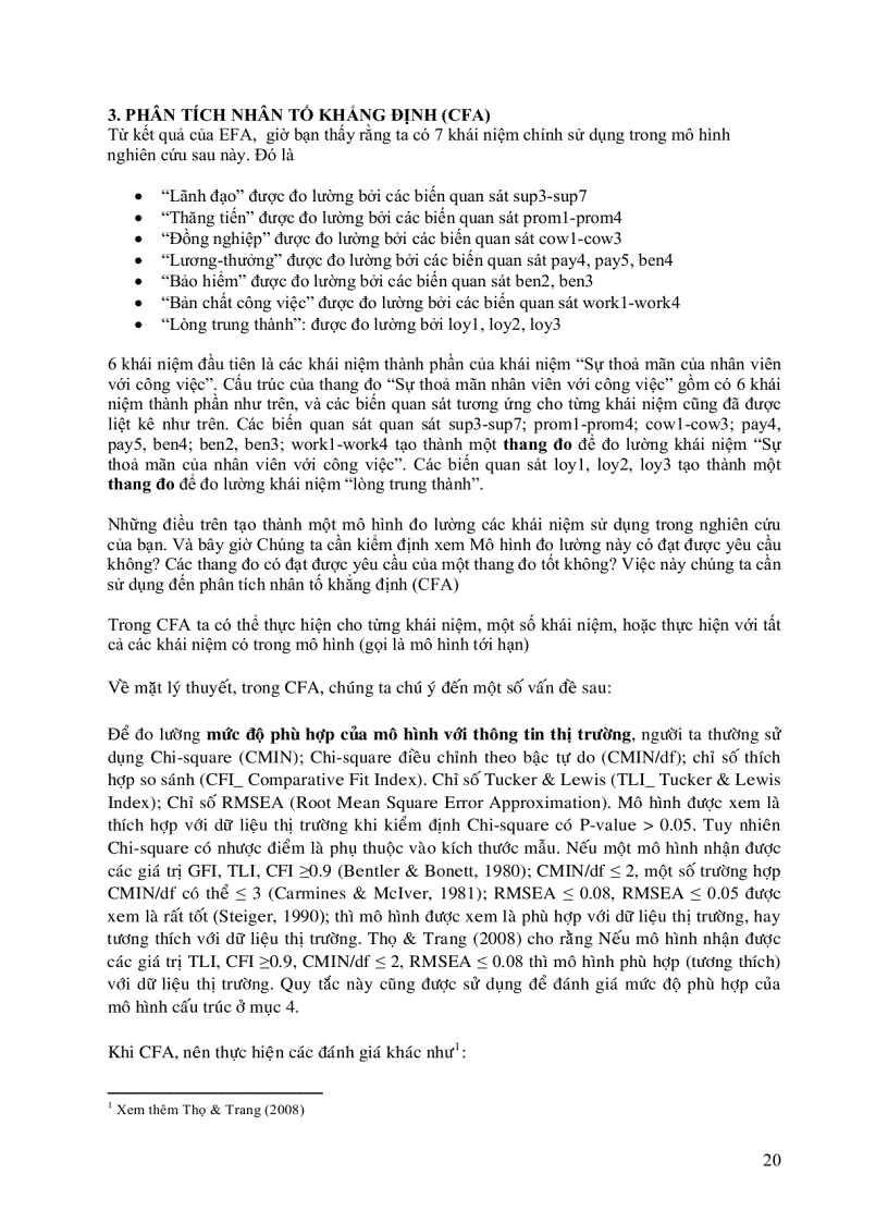 image for page Hướng dẫn phân tích long trung thành khách hàng sử dụng spss và phần mềm Amos Tài liệu cực rất cần thiết cho dạng đề tài nghiên cứu