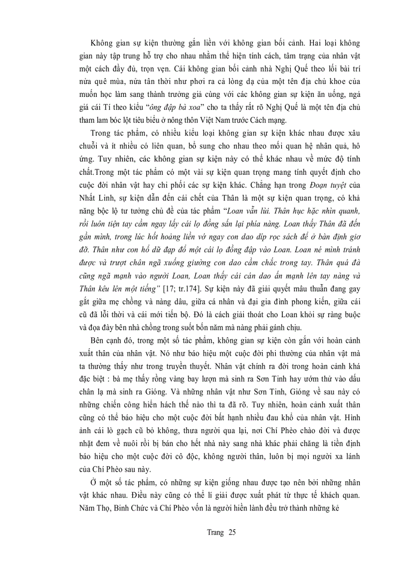 image for page Thời gian và không gian nghệ thuật trong tiểu thuyết sống mòn của nam cao