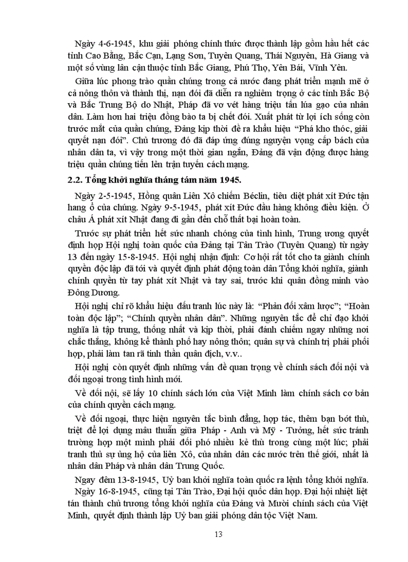 image for page Quá trình phát triển đường lối cách mạng dân tộc dân chủ nhân dân của Đảng trong thời kỳ đấu tranh giành chính quyền 1930 1945