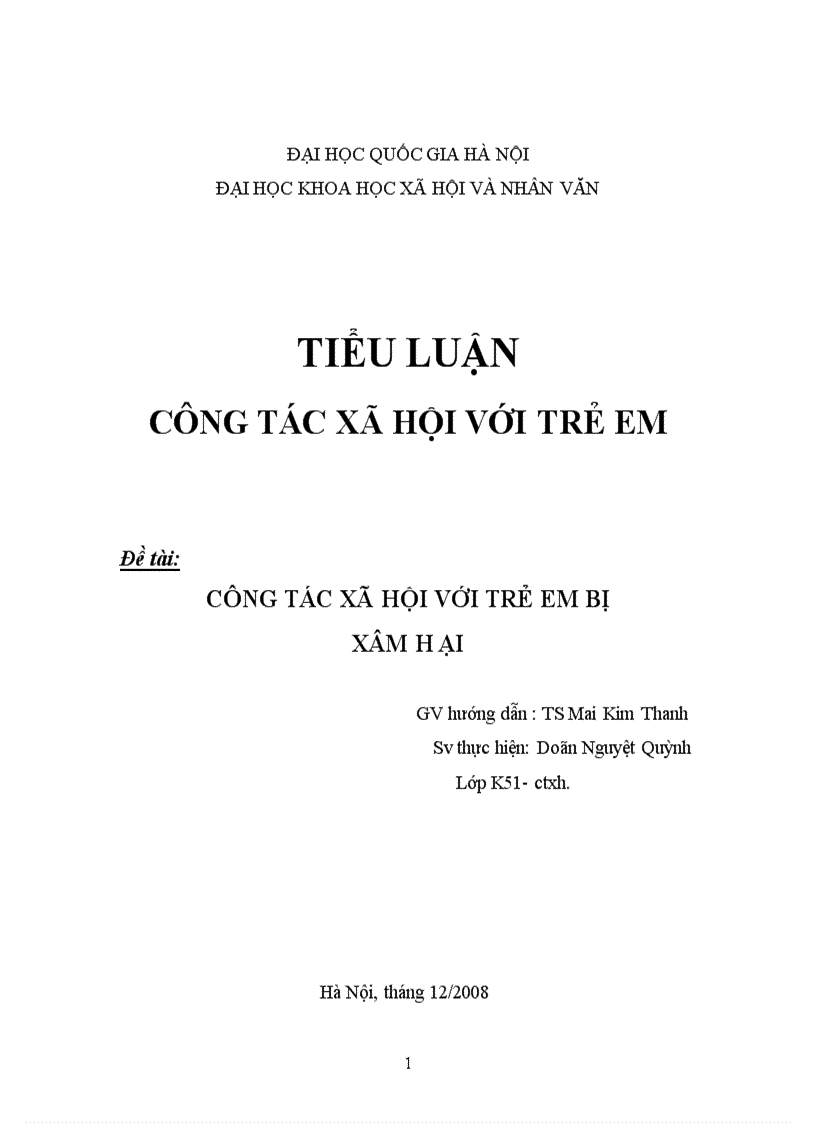 image for page Công tác xã hội với trẻ em bị xâm hại