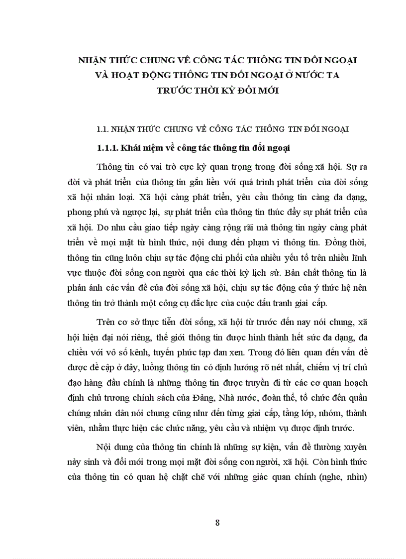 image for page Công tác thông tin đối ngoại của Việt Nam trong thời kỳ đổi mới
