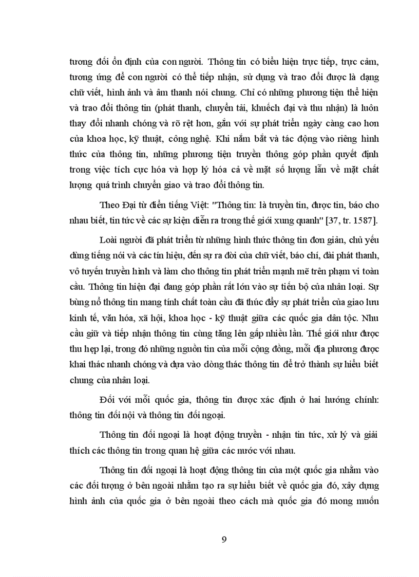 image for page Công tác thông tin đối ngoại của Việt Nam trong thời kỳ đổi mới