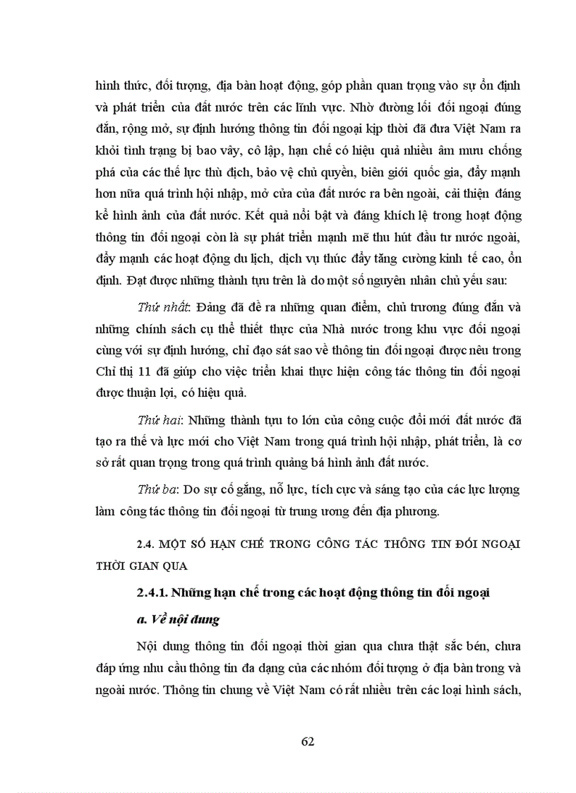 image for page Công tác thông tin đối ngoại của Việt Nam trong thời kỳ đổi mới